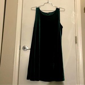 Green Velvet dress - Old Navy